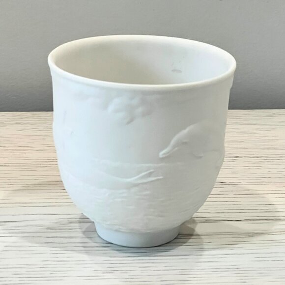 Lladro Dolphins at Play Votive Cup Candle Holder #17658 Collectors Society BOX - Picture 3 of 9